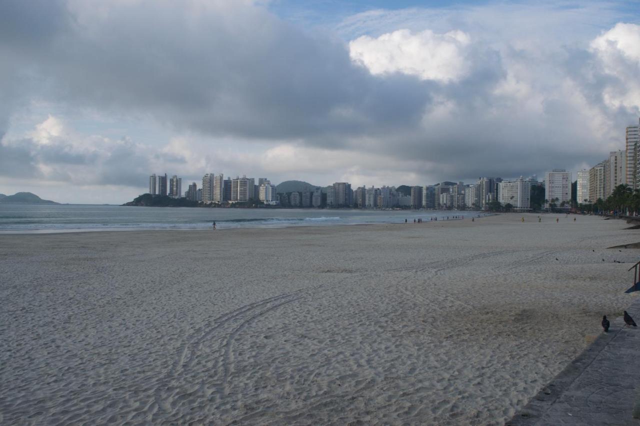 Pitangueiras pé na areia 90m2 c/ 3 quartos e Wi-Fi Guarujá Exterior foto