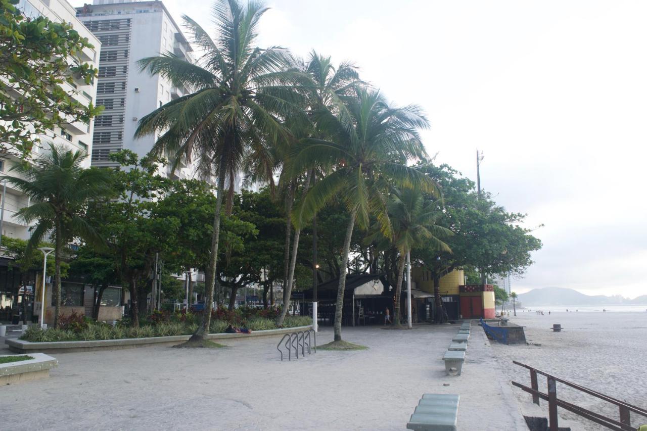 Pitangueiras pé na areia 90m2 c/ 3 quartos e Wi-Fi Guarujá Exterior foto